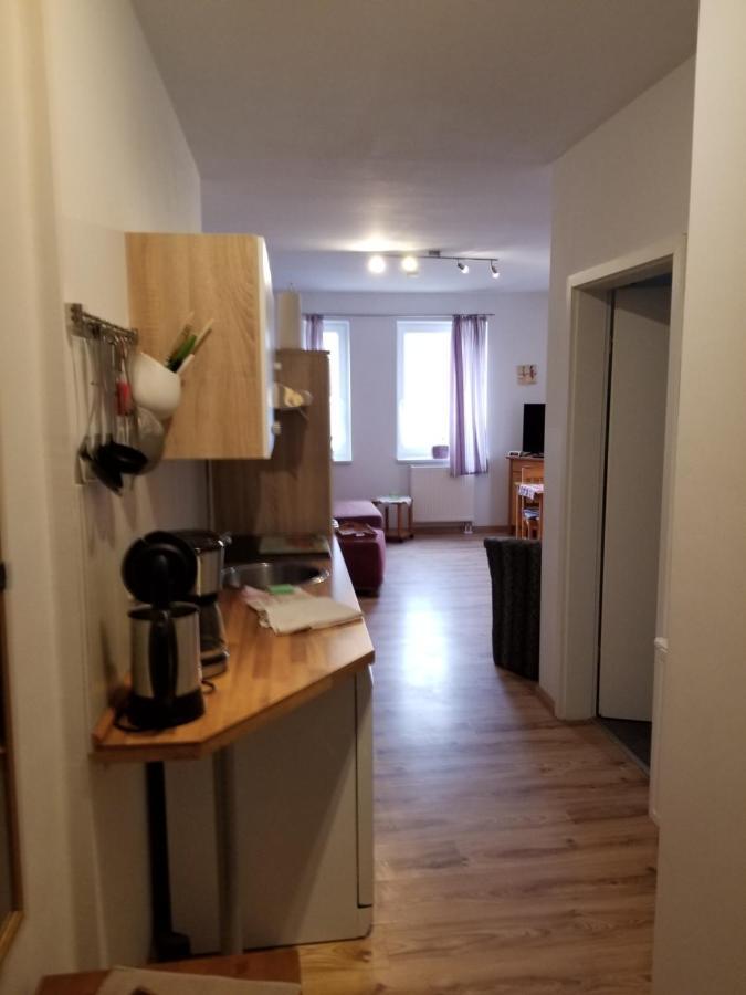 Altstadt Ferienwohnung Stralsund Mit Parkplatz Exterior foto